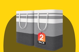 Laundry Basket 2-Pack, Just $10.49 for Amazon Prime Members card image
