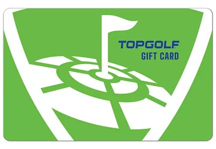 Topgolf $75 eGift Card