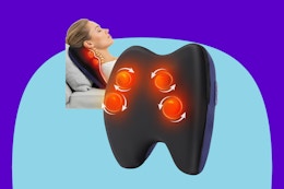 Shiatsu Neck and Back Massager With Heat, Under $30 on Amazon card image