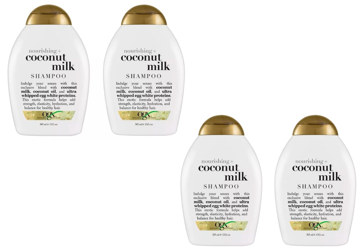 4 OGX Shampoos