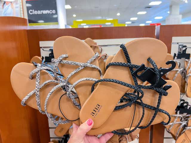 Grab a.n.a Women's Sandals for Only $11.99 at JCPenney card image