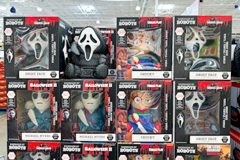 costco handmade by robots horror collectibles stacked