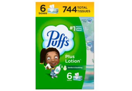 Puffs Tissue Bundle 6-Pack