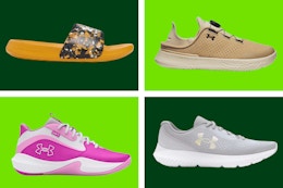 Extra 40% Off Footwear at Under Armour Outlet: $14 Slides and More card image