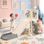 7-in-1 Toddler Slide Playset