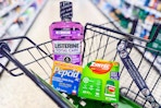 listerine pepcid zyrtec products in shopping cart
