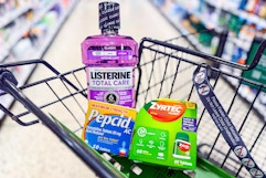 listerine pepcid zyrtec products in shopping cart