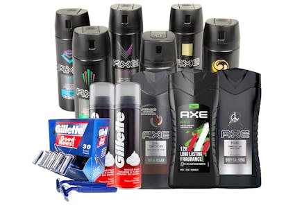 Axe & Gillette Gift Set