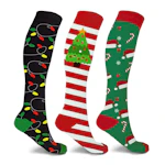 Private Label Adult Compression Socks 3-Pack