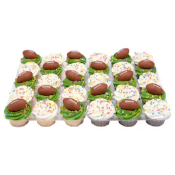 Member's Mark Football Cupcakes