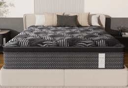 black and white queen mattress
