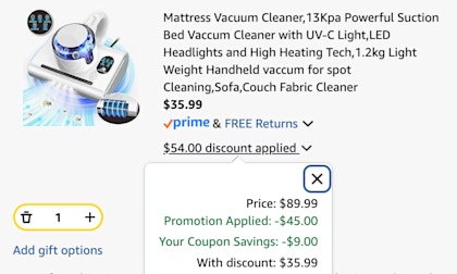 cart mattress vac