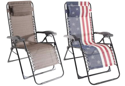 2 Sonoma Goods For Life Anti-Gravity Chairs