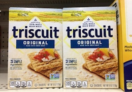 Snack Stock-Up: Wheat Thins or Triscuits Crackers, $1.25 at Dollar General card image