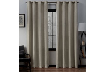 Linen Curtain Panel Set