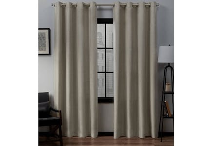 Linen Curtain Panel Set