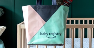 amazon baby registry welcome bag in nursery