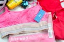 cupshe swimsuits near sunglasses and sunscreen 