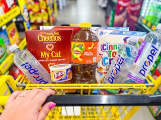 dollar general cheerios, propel, fritos, lipton, cinnamon toast crunch 3
