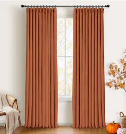Pinch Pleated Blackout Curtains