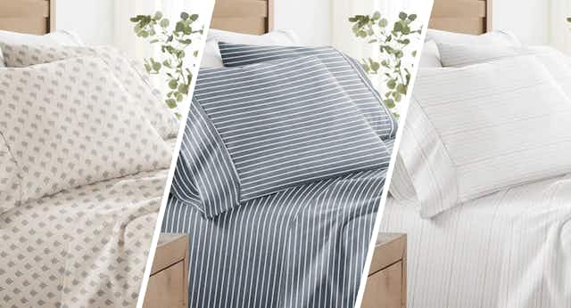 New Sheet Sets on Sale at Linens & Hutch: Prices Start at $25 Shipped card image