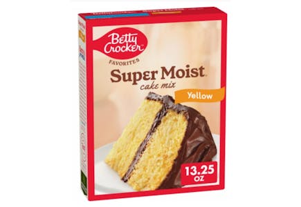 5 Betty Crocker Cake Mixes