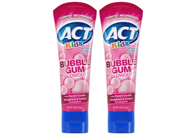 2 Act Kids Toothpastes