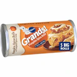 2 Pillsbury Pumpkin Spice Rolls