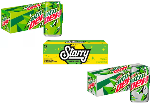 3 Soda 12-Packs