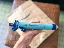 LifeStraw Personal Water Filter, Now $9.97 for Amazon Black Friday card image