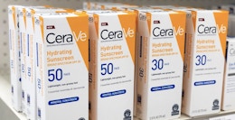 Cerave SPF 50 Mineral Sunscreen, Only $5.99 on Amazon (Reg. $20)