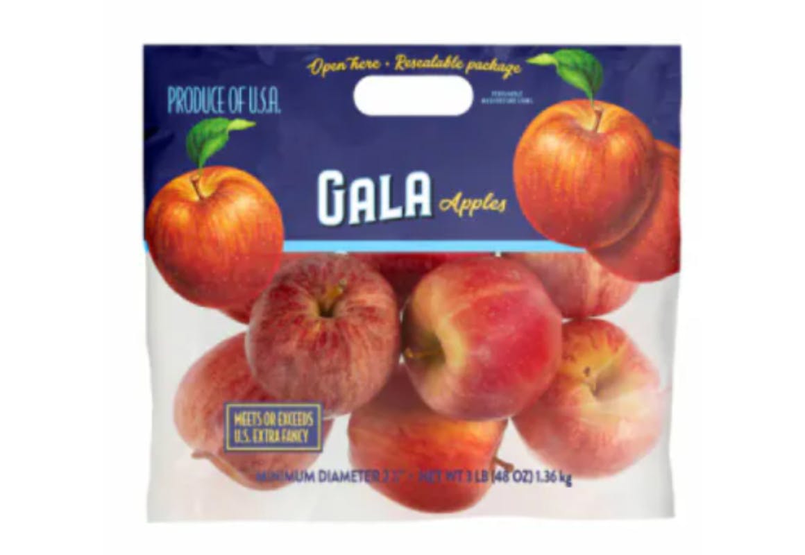 2 Kroger Gala Apple Bags
