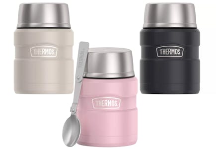 Thermos Food Storage Jar With Spoon