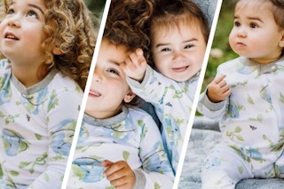 burts bees baby earth day pjs collage