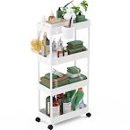 Slim Rolling Storage Cart