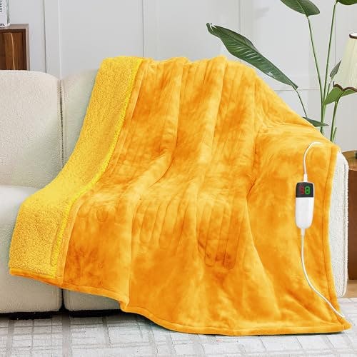 Heated Electric Blanket Throw