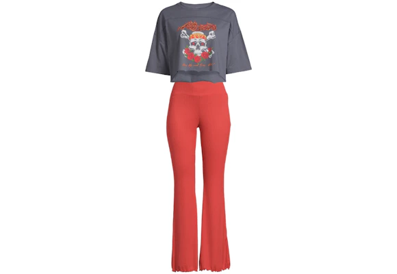 Poison Tee + No Boundaries Pants
