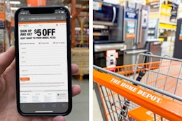 All the Home Depot Discounts: 10% Off Beds and Mattresses, Plus a $5 Coupon card image