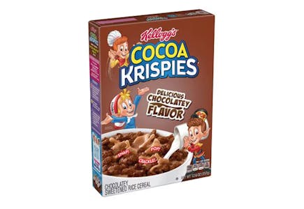 3 Cocoa Krispies Cereal Boxes