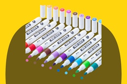 B0CJV1ZNW6 Acrylic Markers 12-pack