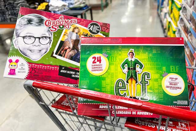 Elf and More Christmas Themed Advent Calendars, Only $30 at Costco card image