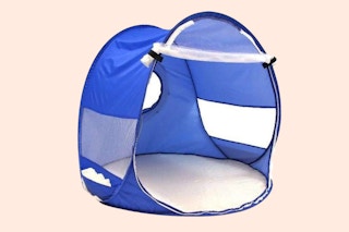 blue baby sun shade for the beach and outdoors