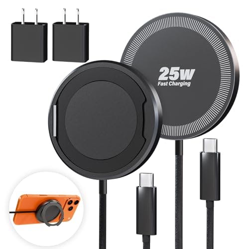 Magnetic Wireless iPhone Charger 2-Pack