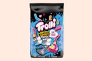 a bag of sour gummy worms