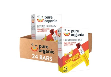 Pure Organic Fruit Bars 2-Pack