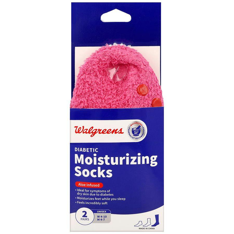 Walgreens Diabetic Moisturizing Socks