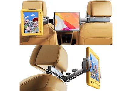 Car Headrest iPad Holder
