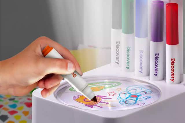 Discovery Kids' Art Projector With 16 Accessories, Just $12.49 at Kohl's card image