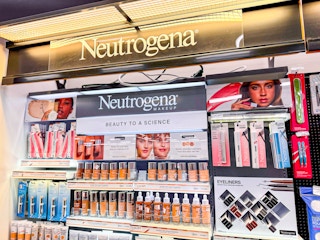 neutrogena beauty display in cvs