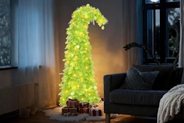 Whimsical Christmas Tree with Lights